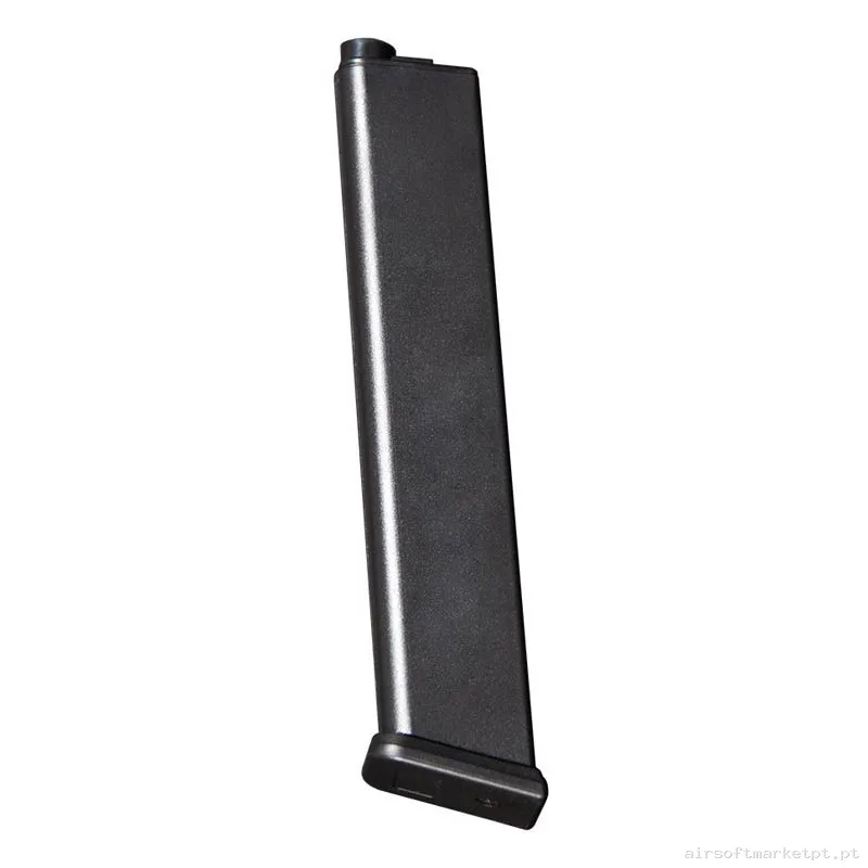 Magazine Réplica Midcap M4 9mm Evolution Reaper Polímero 110 Bbs preto — Carregadores / Magazines — Airsoft Market PT