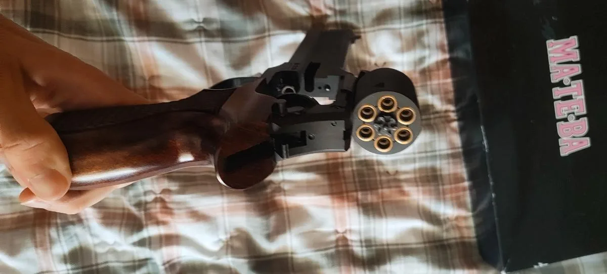 Marushin Mateba 2006M ,ghost in the shell ,muito rara — Pistolas — Airsoft Market PT (foto 3)
