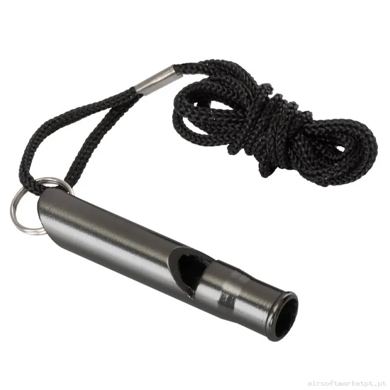 Silbato Helikon-Tex Survival Whistle negro — Miras & Ópticas — Airsoft Market PT
