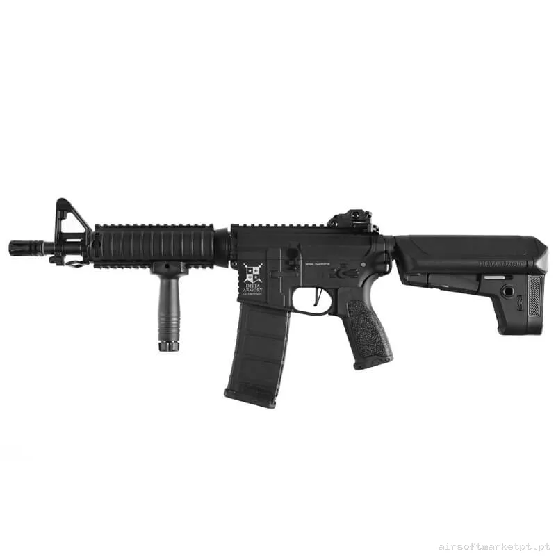 Réplica airsoft AEG M4 Delta Armory Charlie DA-C02 CQB-R Combo preta — Rifles de Assalto (AR/M4/AK) — Airsoft Market PT
