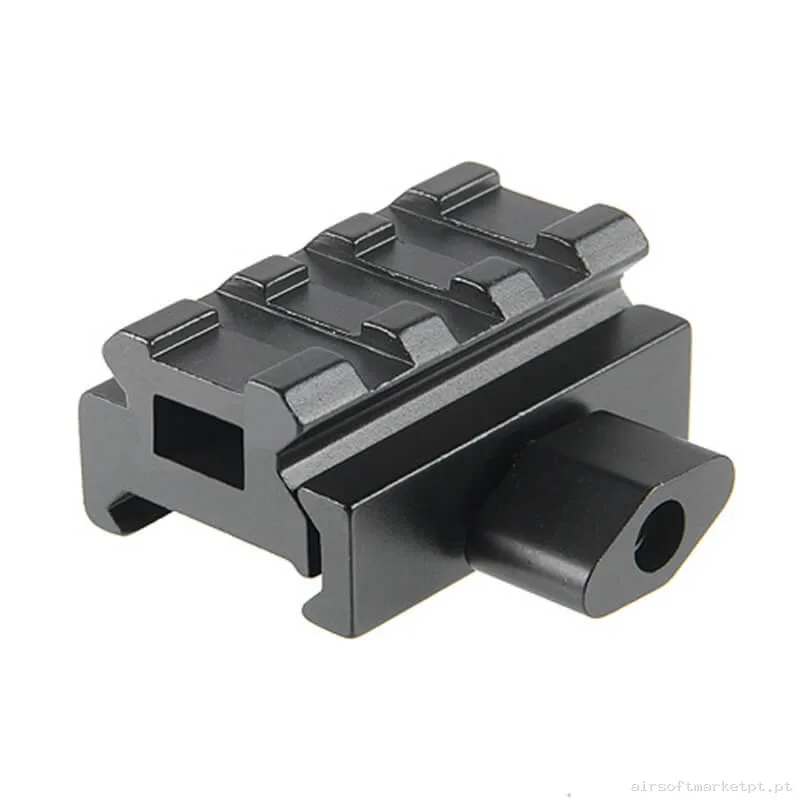 Externo Sobremontura RIS Vector Optics 0.5" 3 Slot negro — Acessórios & Componentes — Airsoft Market PT