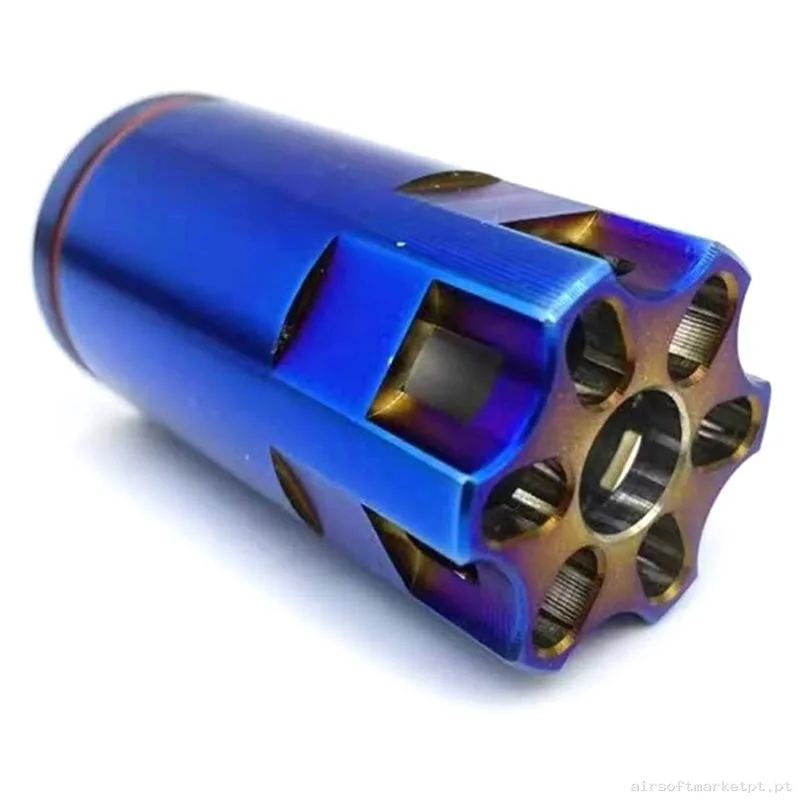 Externo Quebra-chamas Oem Saint Burned Metálica 14mm- Gradual — Acessórios & Componentes — Airsoft Market PT