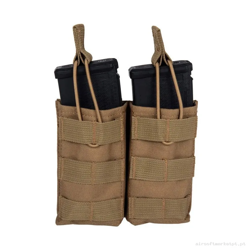 POUCH DOBLE UNIVERSAL MOLLE GFC TAN — Coletes & Rigs — Airsoft Market PT