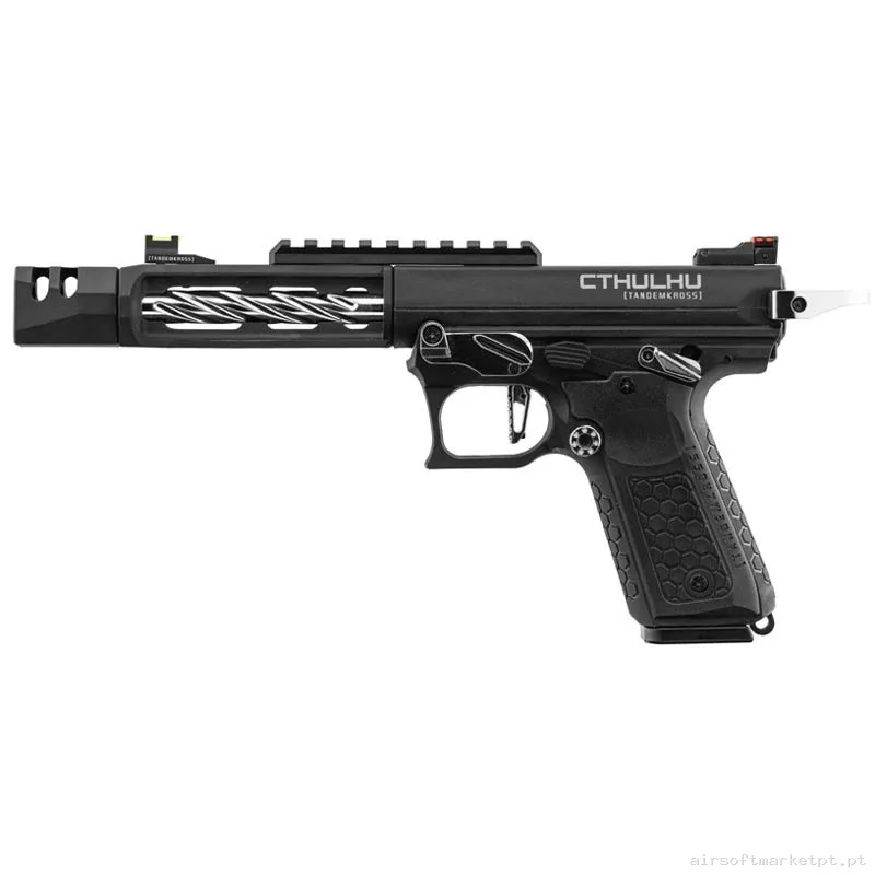 Réplica GBB Pistola Lancer Tactical Cthulhu Tandemkross negra/Plata — Pistolas — Airsoft Market PT