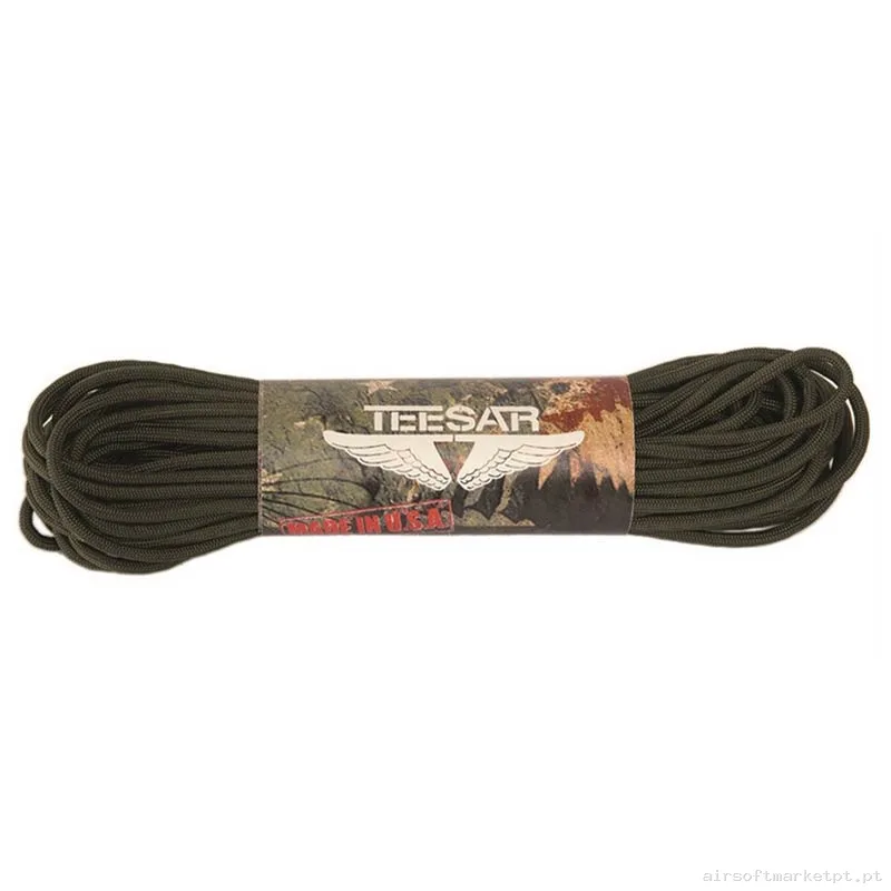 Corda Multiusos Mil-Tec Us 50ft Paracord verde od — Acessórios & Componentes — Airsoft Market PT