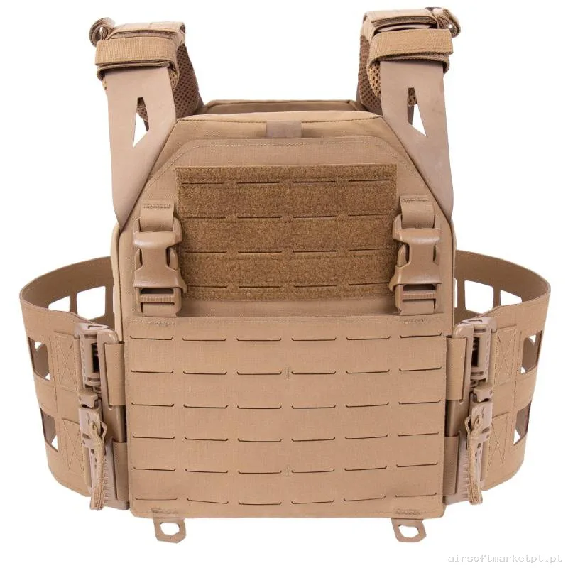 Colete Lpc Porta Placas Warrior Assault Laser Cut Low Profile Carrier V2 coyote tan — Coletes & Rigs — Airsoft Market PT
