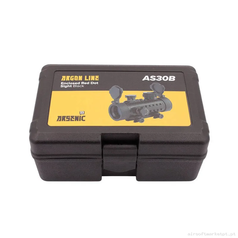 Red Dot Arsenic Argon 1X30 AS30B negro — Miras & Ópticas — Airsoft Market PT (foto 4)