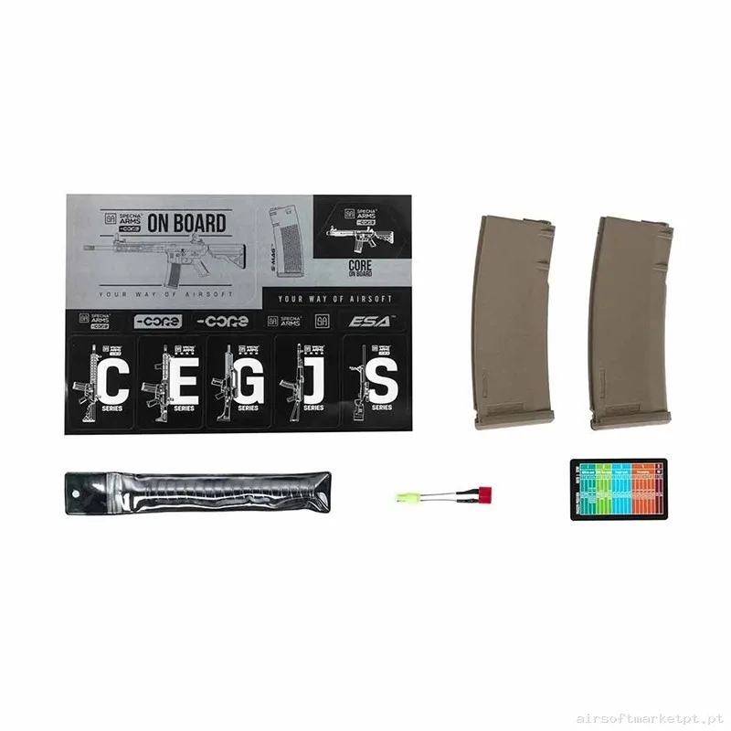 Réplica Specna Arms sa-c11 core gen2 hal etu tan-negra — Rifles de Assalto (AR/M4/AK) — Airsoft Market PT (foto 7)