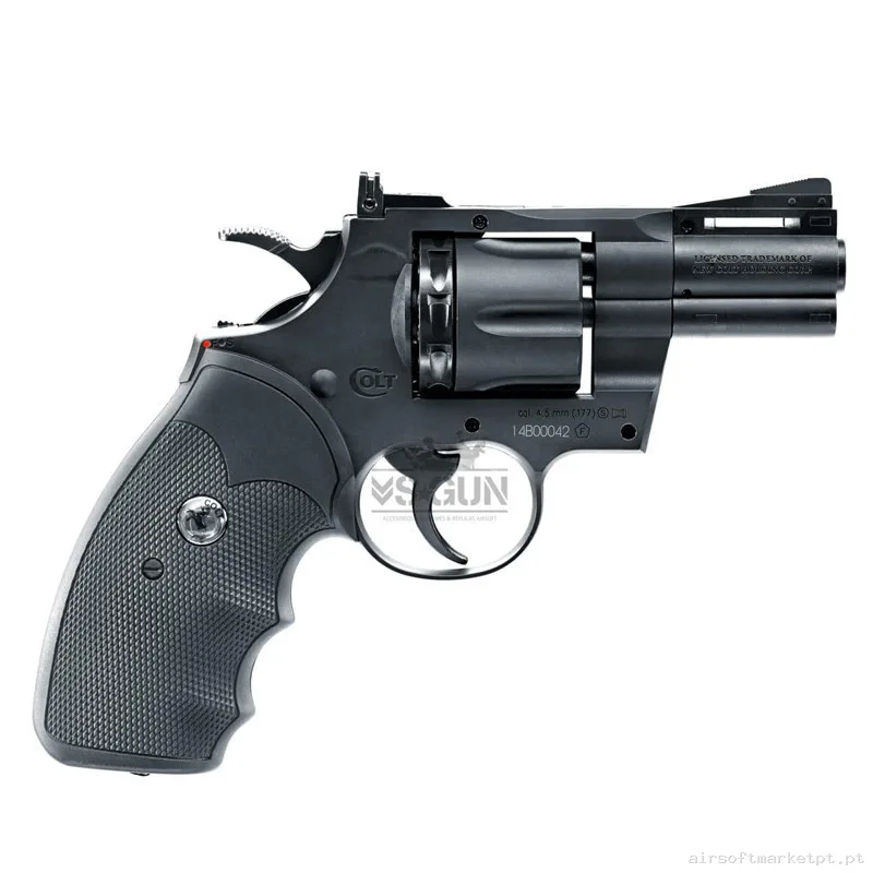 Revólver Python Colt Umarex 4,5 mm 2,5 Pulgadas Polímero CO2 — Armas (Réplicas) — Airsoft Market PT (foto 3)