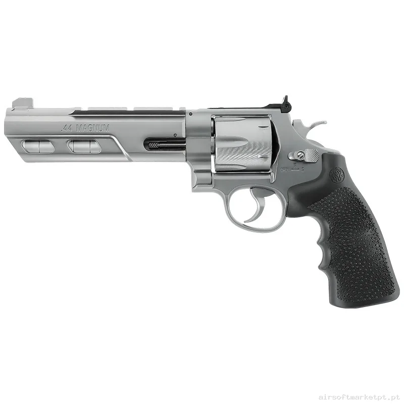 Airgun CO2 4.5mm Revolver Umarex Smith & Wesson 629 Competitor 6" Prata — Pistolas — Airsoft Market PT