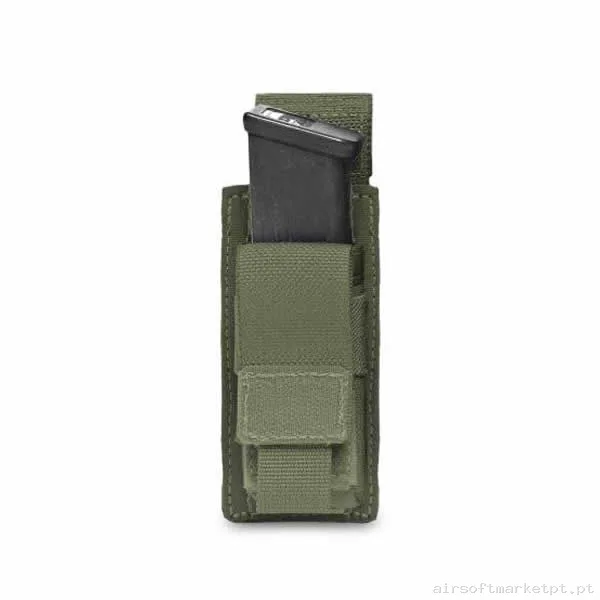 Pouch Magazine Pouch Pistola 9mm Warrior Assault Direct Action verde od — Carregadores / Magazines — Airsoft Market PT