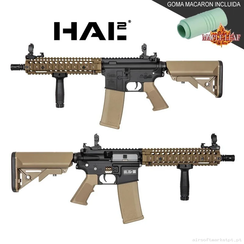 Fusil Specna Arms MK18 HAL2 Bluetooth Daniel Defense SA-E19 edge Tan - Upgradeada — Rifles de Assalto (AR/M4/AK) — Airsoft Market PT