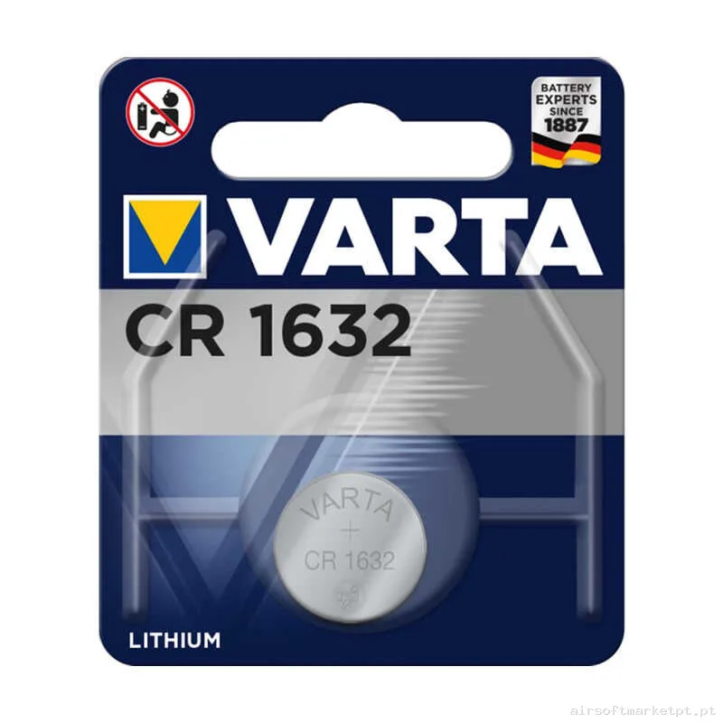 Pilha Botão Cr1632 Varta — Baterias & Carregadores — Airsoft Market PT