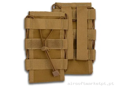 Portamagazine Ajustavel Molle Barbaric Preto — Sacos & Mochilas — Airsoft Market PT