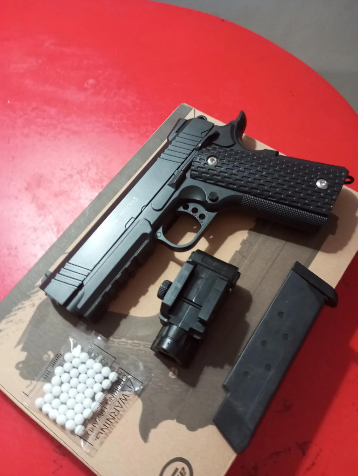 Pistola airsof ( nova ) full metal — Pistolas — Airsoft Market PT (foto 6)