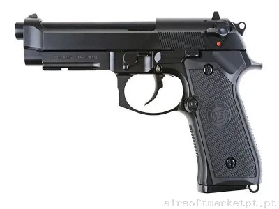 Beretta 92 M9A1 Kjw CO2 Preto — Pistolas — Airsoft Market PT