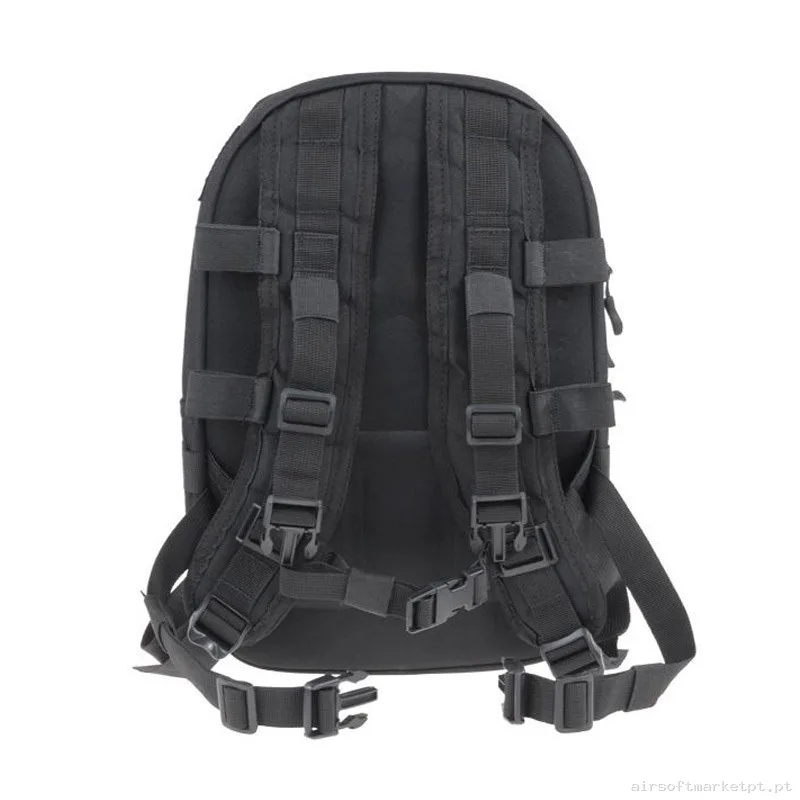 MOCHILA SPEEDSOFT DELTA TACTICS NEGRA — Sacos & Mochilas — Airsoft Market PT (foto 3)