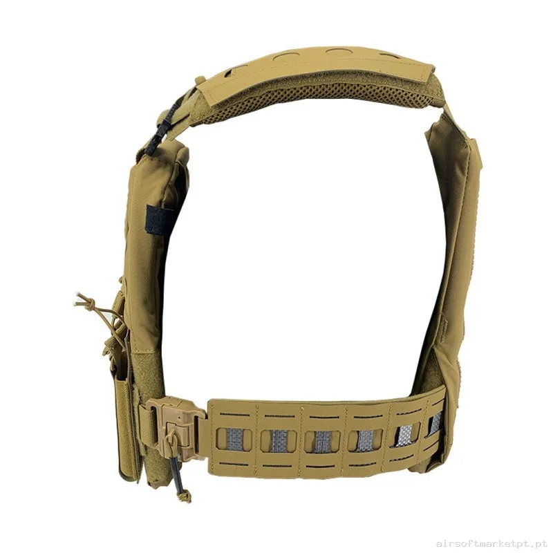 Chaleco Conquer MTPC COYOTE — Coletes & Rigs — Airsoft Market PT (foto 3)