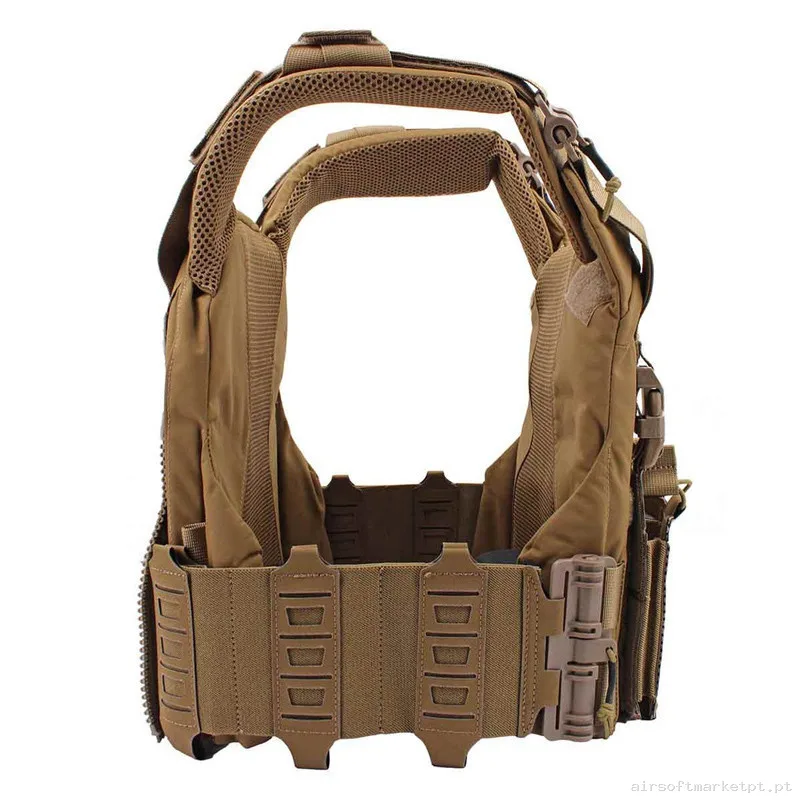 Chaleco Corso Drake MK5 Coyote — Coletes & Rigs — Airsoft Market PT (foto 3)