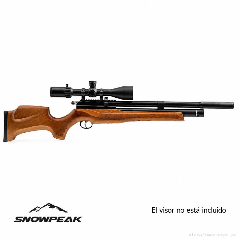 Carabina PCP Snowpeak Zasdar M25 5,50 mm Multitiro Madera — Snipers — Airsoft Market PT