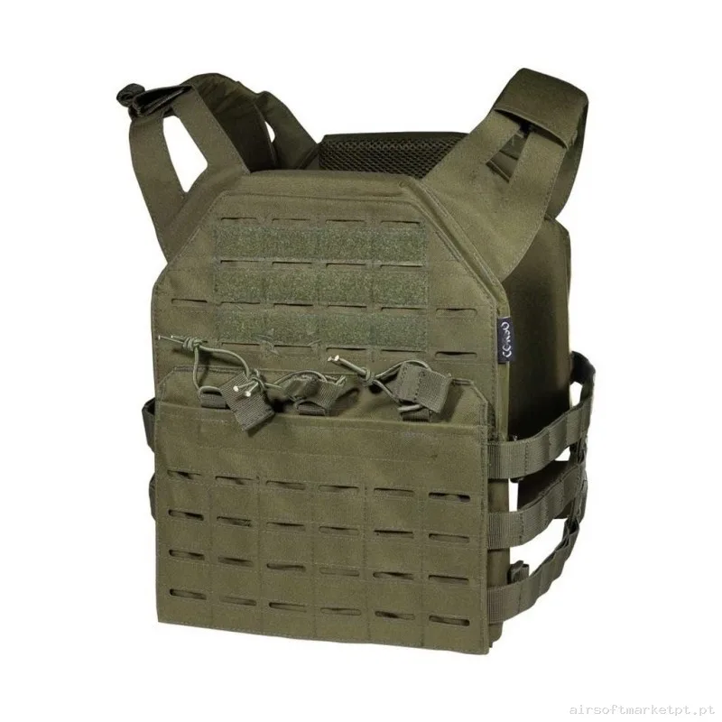 Chaleco Corso Drake Plate Carrier Mk1 Verde OD — Coletes & Rigs — Airsoft Market PT