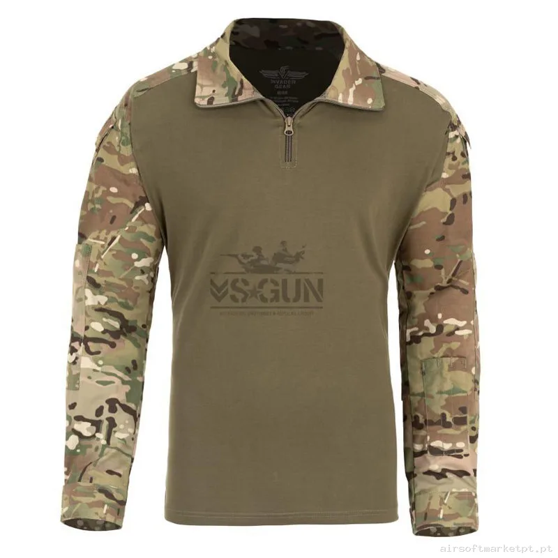 Camiseta Combate Invader Gear - multicam original - M — Vestuário (Fardas) — Airsoft Market PT