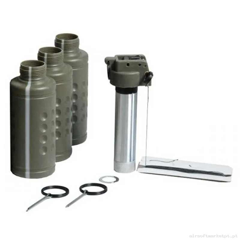 Granada CO2 Thunder B Hakkotsu C/3 Carcasas Trampa por Cable — Grenades & Lançadores — Airsoft Market PT