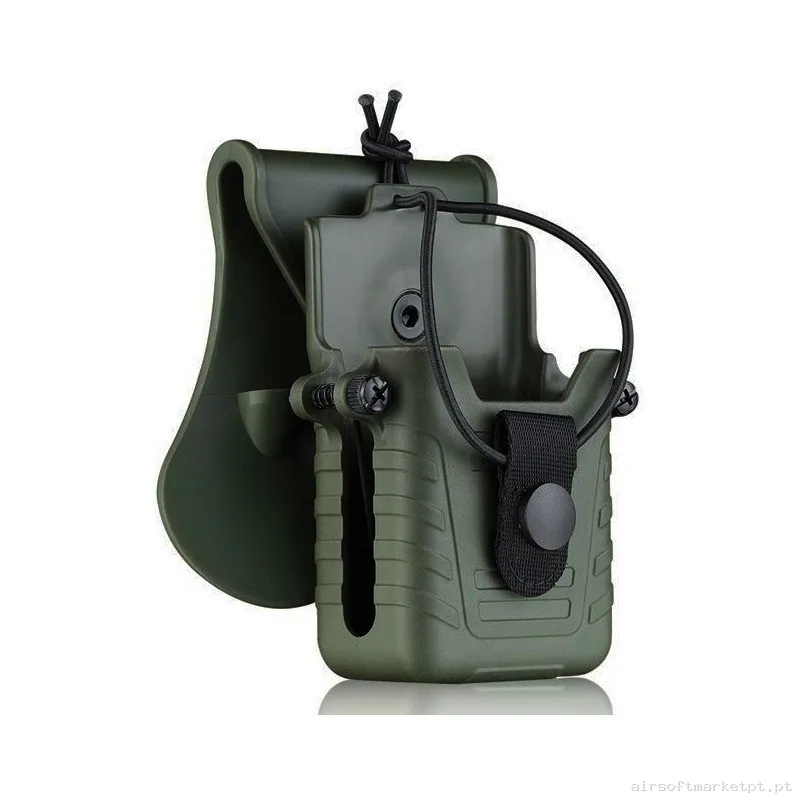 Pouch Emisora Amomax Verde Od — Coletes & Rigs — Airsoft Market PT
