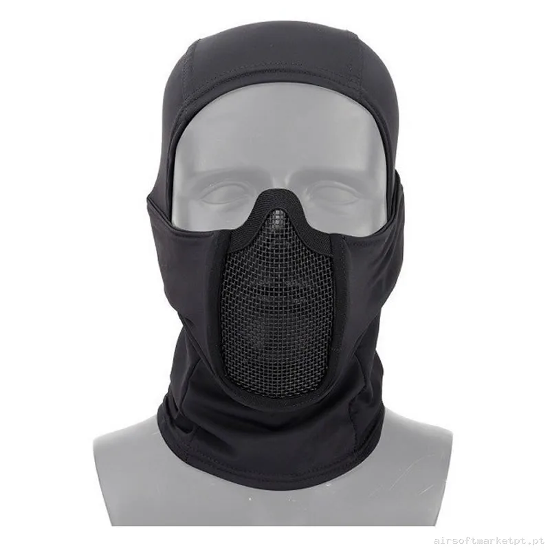 Máscara Protección Full Face NEGRA — Proteção Ocular & Facial — Airsoft Market PT