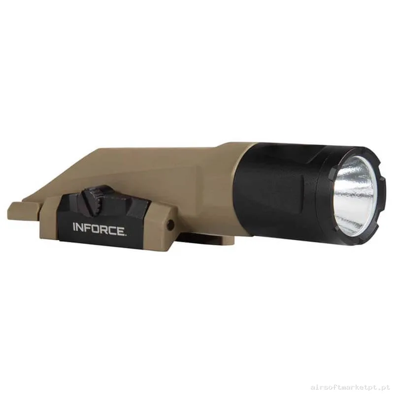 Lanterna Tática Inforce Wmlx White Gen 3 Dark Earth — Lanternas & Lasers — Airsoft Market PT