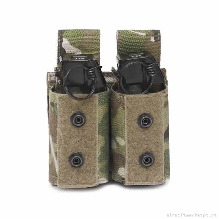 Magazine Pouch Granada 40mm Duplo Warrior Assault multicam — Coletes & Rigs — Airsoft Market PT