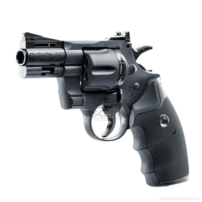 Revólver Python Colt Umarex 4,5 mm 2,5 Pulgadas Polímero CO2 — Armas (Réplicas) — Airsoft Market PT