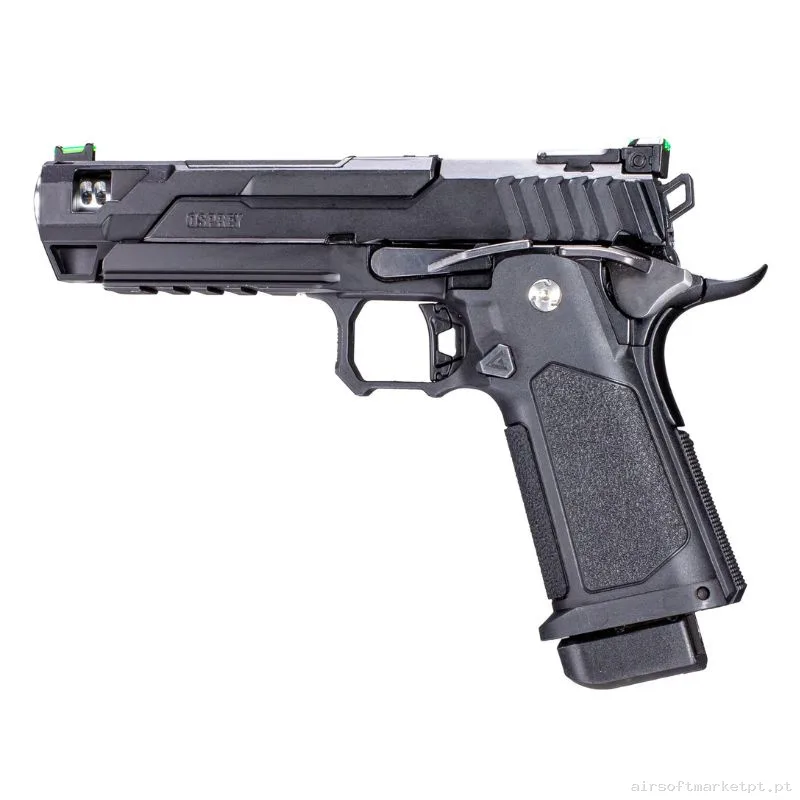 Réplica GBB Pistola Hi-Capa 5.1 Arcturus Osprey Split Slide negra — Pistolas — Airsoft Market PT