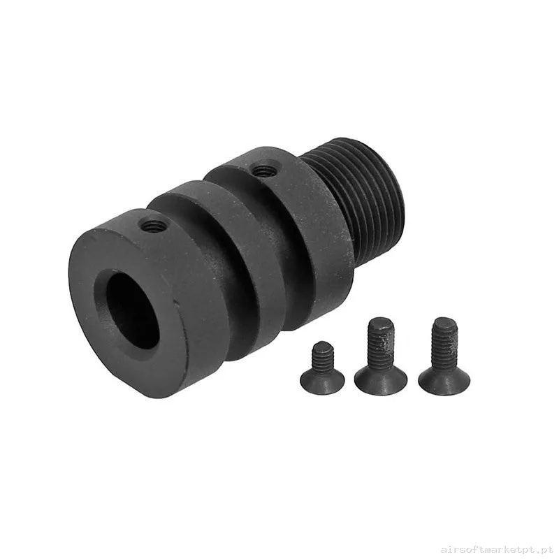 Adaptador Silenciador Aap01c Action Army Con Rosca 14Mm — Peças Internas (AEG) — Airsoft Market PT