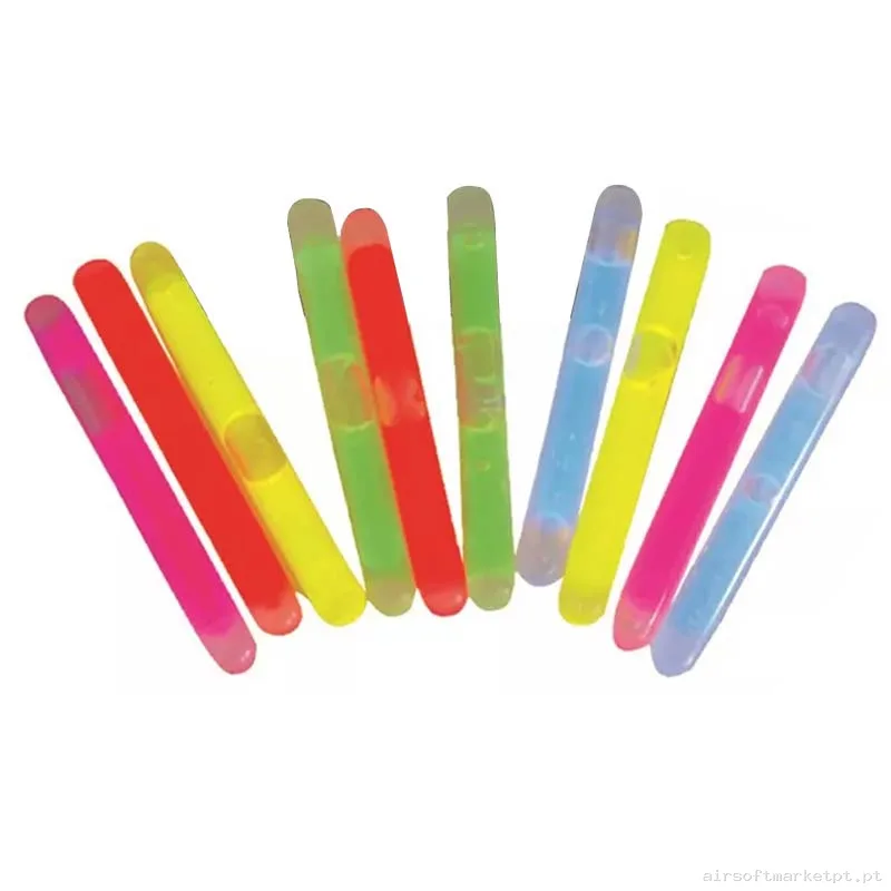 Luz Química 2" Mil-Tec Várias Cores 10u — Lanternas & Lasers — Airsoft Market PT