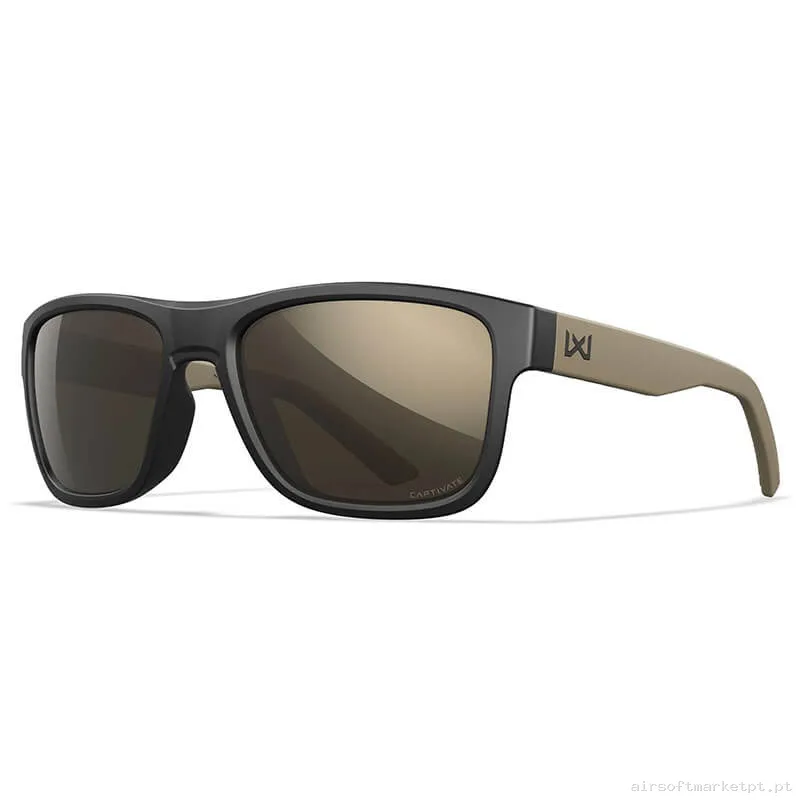 Óculos Wiley X Ovation Captivate Tungstênio preto/Tan — Proteção Ocular & Facial — Airsoft Market PT