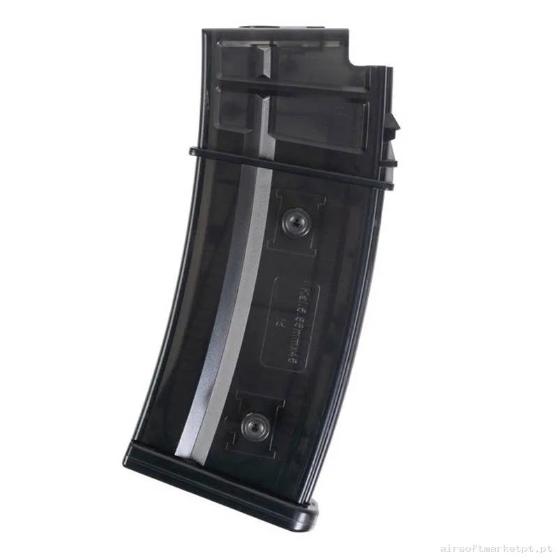 Magazine Réplica Midcap G36 Saigo Polimero 100 Bbs negro — Carregadores / Magazines — Airsoft Market PT