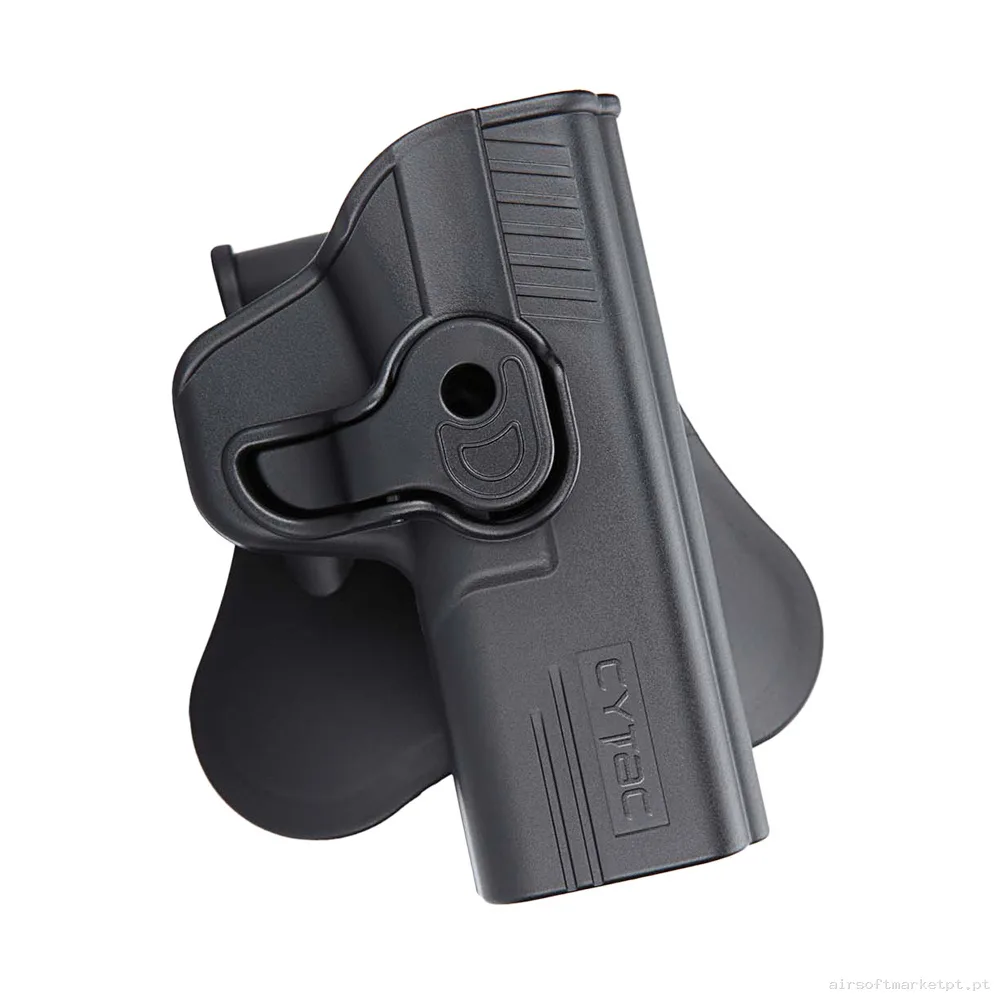 Pistolera Rígida S&w M&p9 Cytac preta — Coletes & Rigs — Airsoft Market PT