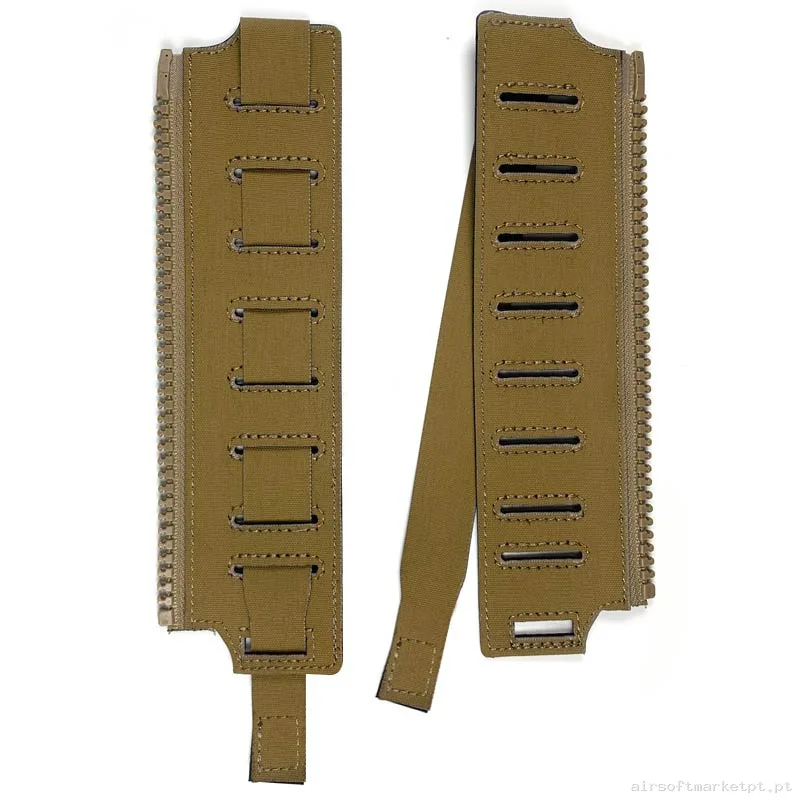 Adaptador de Zíper Conquer para Sistema MOLLE tan — Coletes & Rigs — Airsoft Market PT
