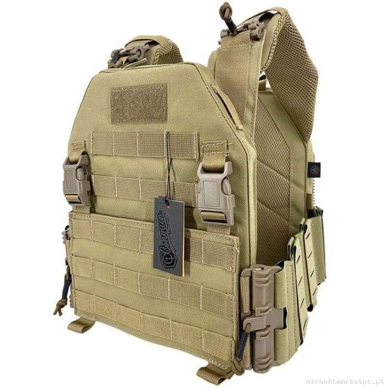 CHALECO MPC CONQUER 2.0 TAN — Coletes & Rigs — Airsoft Market PT
