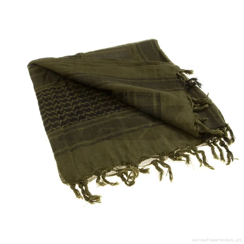 Lenço Tático Invader Gear Palestino Shemagh verde od — Proteção Ocular & Facial — Airsoft Market PT