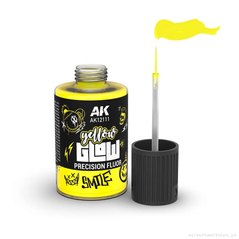 Yellow Glow Precision Fluor - AK — Outros — Airsoft Market PT (foto 2)