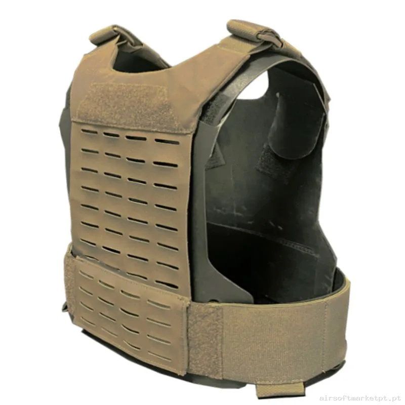 Cinturão tático Conquer Universal MOLLE Harness coyote Brown — Coletes & Rigs — Airsoft Market PT