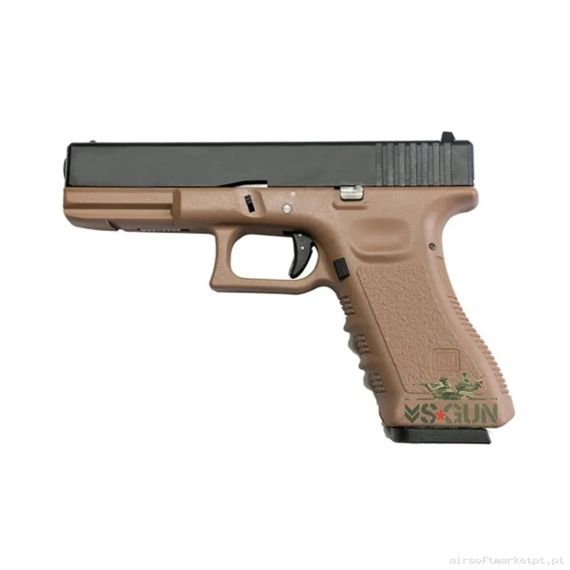 PISTOLA KP 17 CO2 Saigo (KJ Works) - Tan — Pistolas — Airsoft Market PT (foto 2)