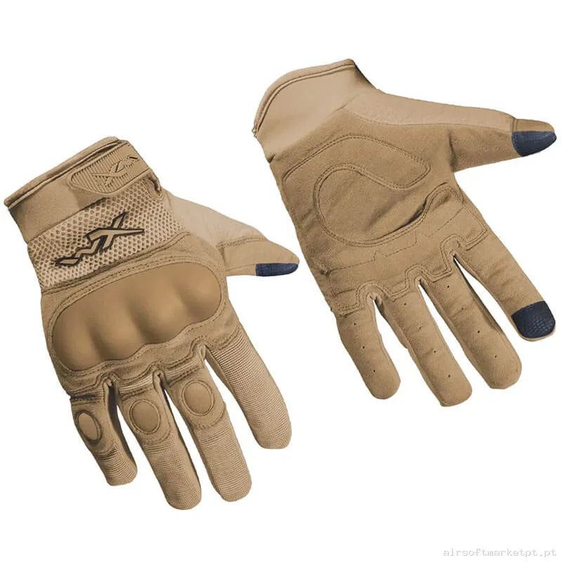 Luvas Wiley X Durtac Smart Touch tan — Gear Táctico — Airsoft Market PT