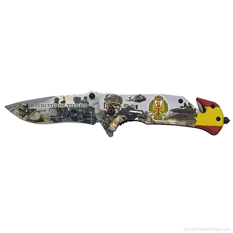 NAVAJA ALBAINOX 8.1 CM EJERCITO DE TIERRA — Ferramentas — Airsoft Market PT