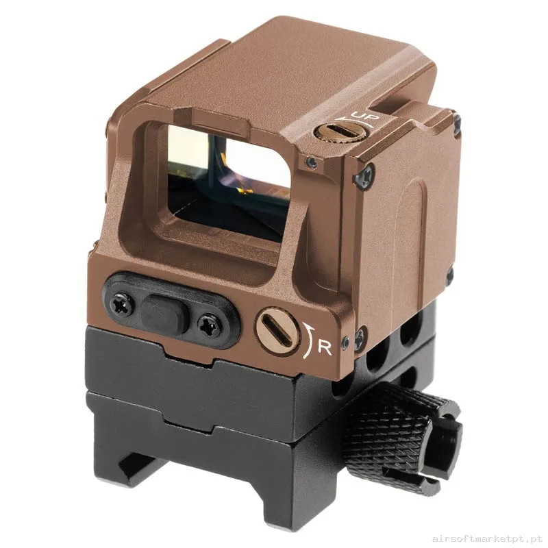 Mira Ponto vermelho Aim-O Fc1 Red Dot tan — Miras & Ópticas — Airsoft Market PT