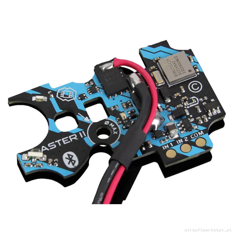Interno Gatilho Electrónico Gate Aster II Bluetooth Ver.2 Expert Cableado Trasero with Quantum Trigger Rev. 2 — Peças Internas (AEG) — Airsoft Market PT