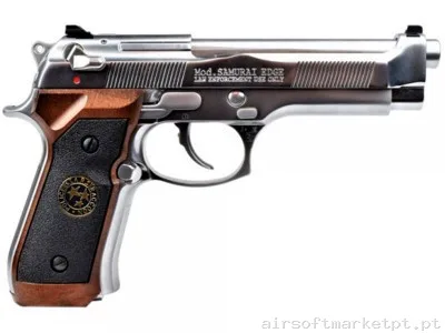 Beretta Stars M92 Biohazard WE Prata — Pistolas — Airsoft Market PT