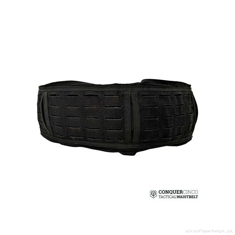 Conquer First Line CINCO Waist Belt Negro — Gear Táctico — Airsoft Market PT (foto 2)
